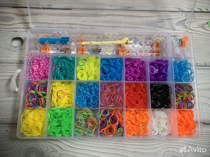 Набор резинок для плетения Loom Bands 5200 шт