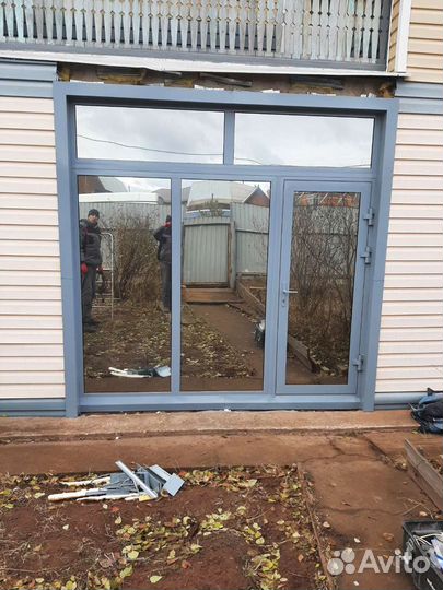 Утановка и изготовление пвх окон и алюминевых балк