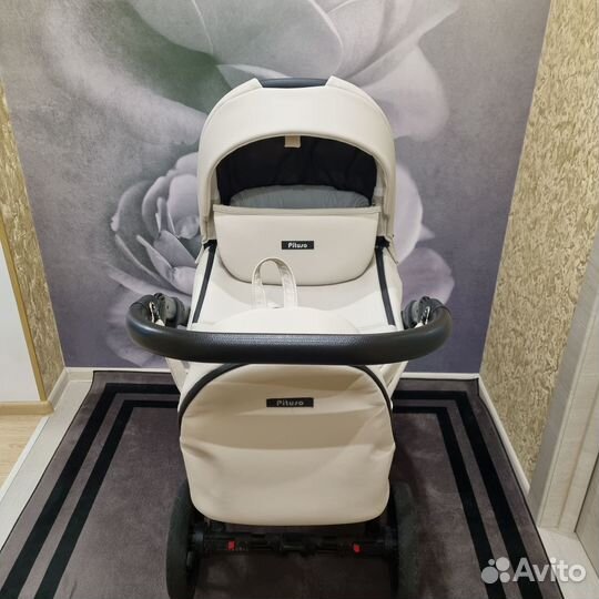 Pituso Коляска 2 в1 Moon короб+прогулка