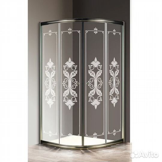 Душ. уголок Cezares Бронза giubileo-r-2-90-scorre