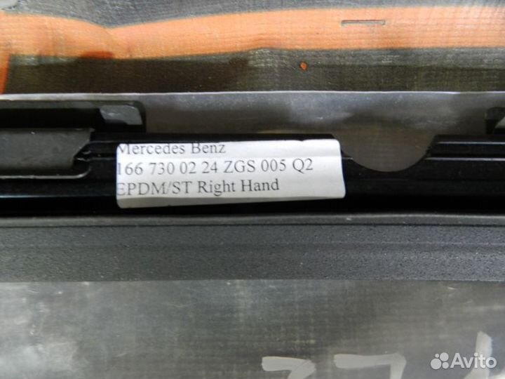 Накладка стекла заднего-Mercedes-Benz GLE W166