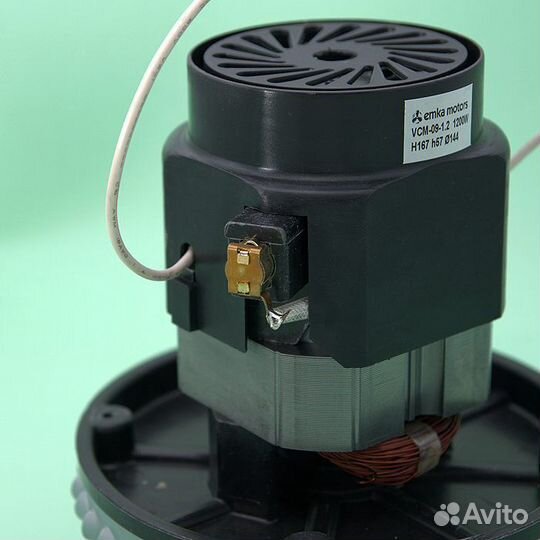 Мотор моющего пылесоса 1200w H167 D144