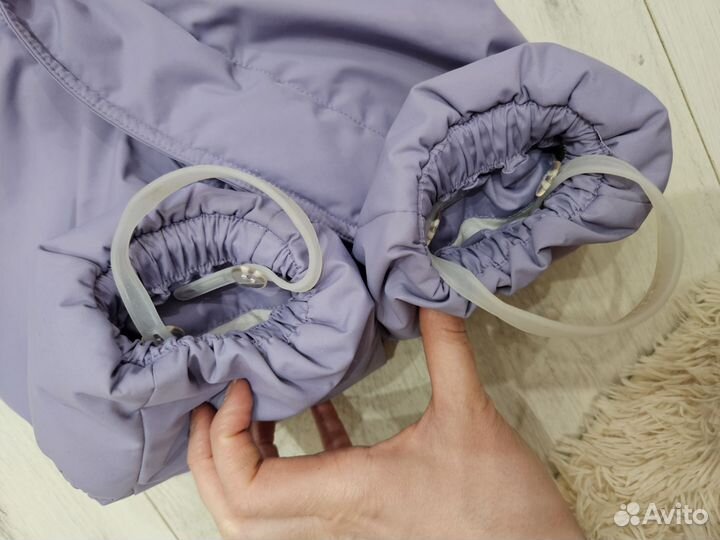 Комбинезон демисезонный crockid 74 80 для девочки