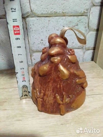 Сувенир колокольчик - петух