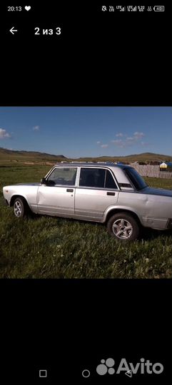 ВАЗ 2107 1.6 МТ, 2011, 56 680 км