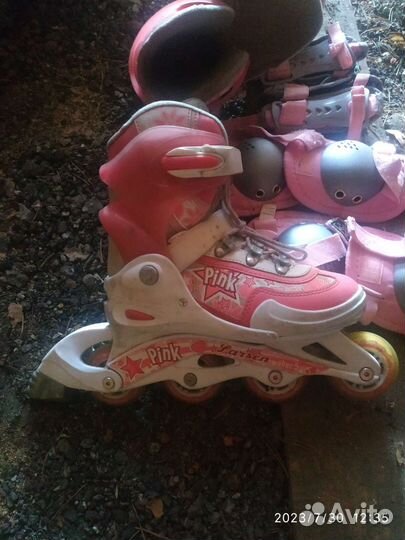 Детские ролики и защита