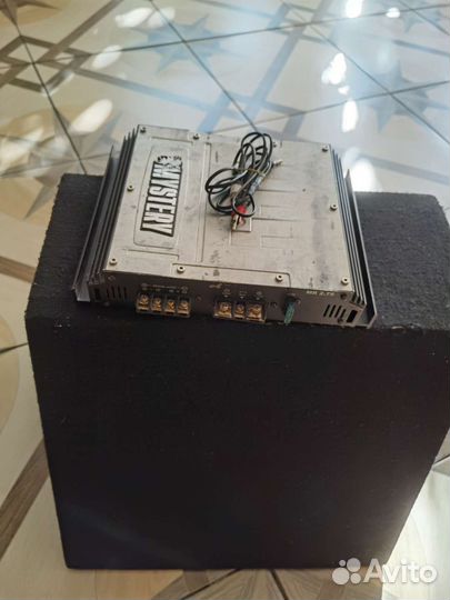 Сабвуфер и усилитель mystery 250вт