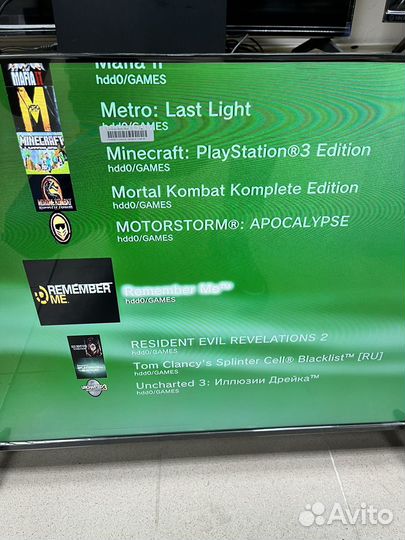 Прошитая Sony PS3 Slim 320GB с играми