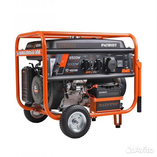 Генератор бензиновый patriot GRS 7500E