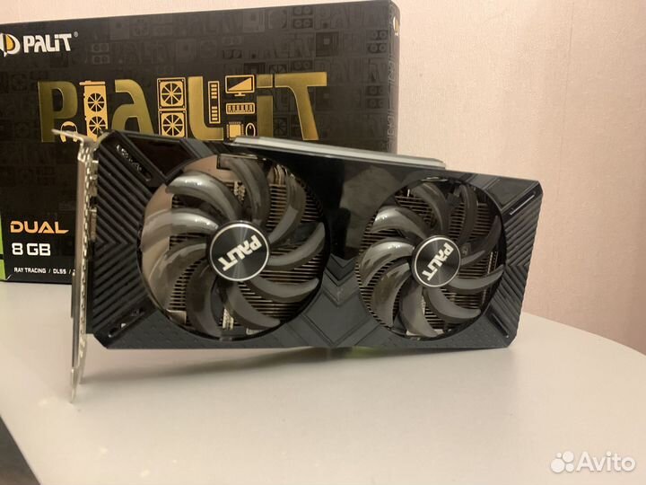 Видеокарта rtx 2060 super 8gb palit dual
