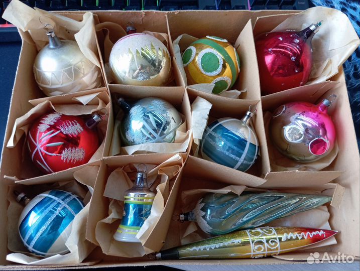 Елочные игрушки гдр