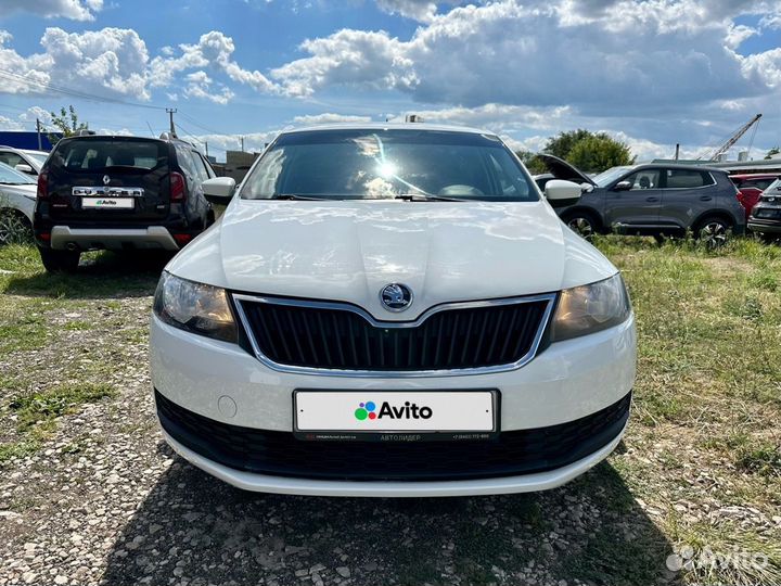 Skoda Rapid 1.6 МТ, 2018, 113 000 км