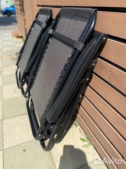 Кресло шезлонг 2шт