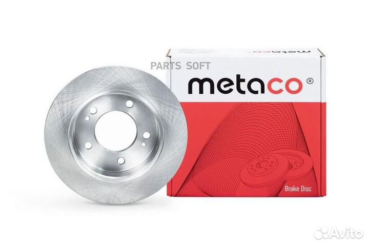 Metaco 3060-164 Диск тормозной задний Kia Venga (2