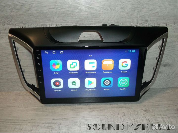 Магнитола 2DIN Hyundai Creta Android GPS WiFi