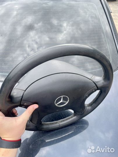 Руль с подушкой от w211 рест