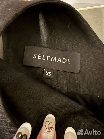 Жилет лен self made