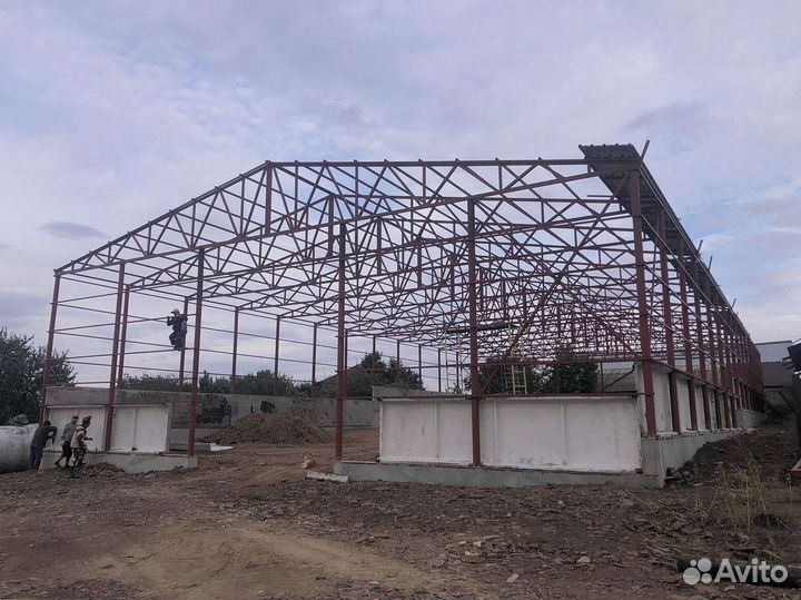 Ангар металлический