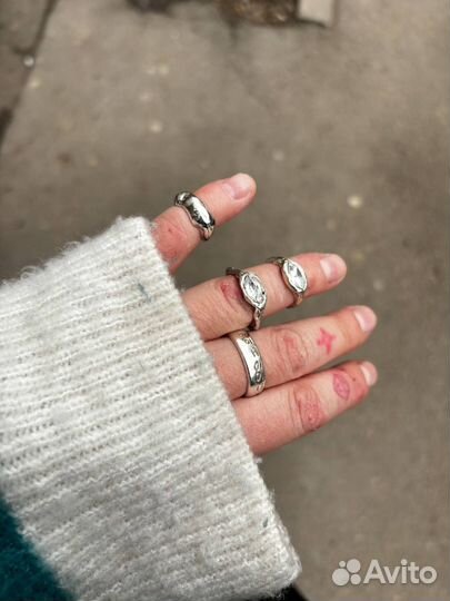 Кольца ручной работы
