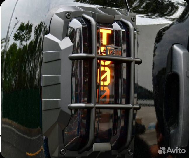 Декоративная защита задних фар Такн-300