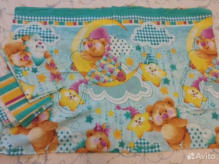 Детское постельное белье в детскую кроватку