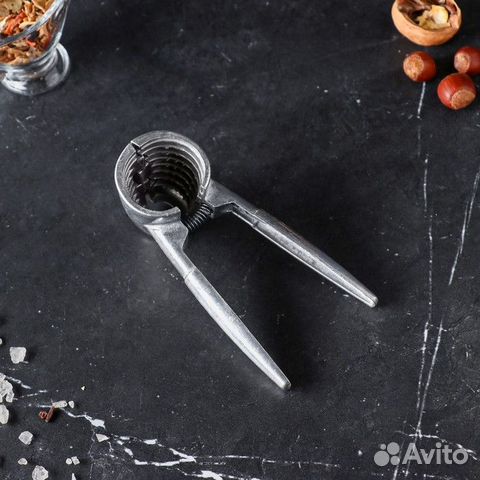 Орехокол «Ретро», алюминиевый, 15 см, микс