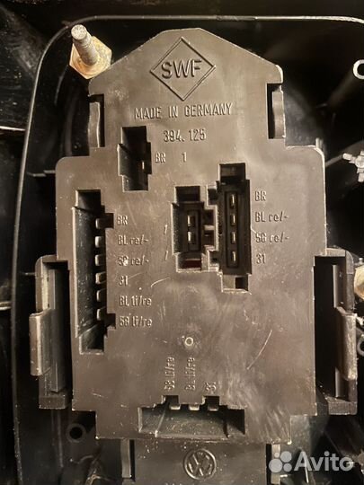 Фонарь задний правый volkswagen passat b4