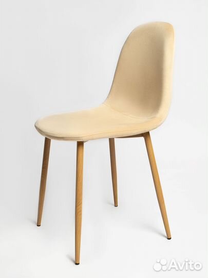 Стулья кухонные мягкие новые бежевые топовый велюр