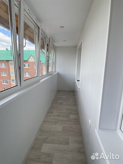 Обшив балкона лоджии