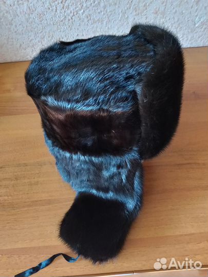 Норковая шапка мужская