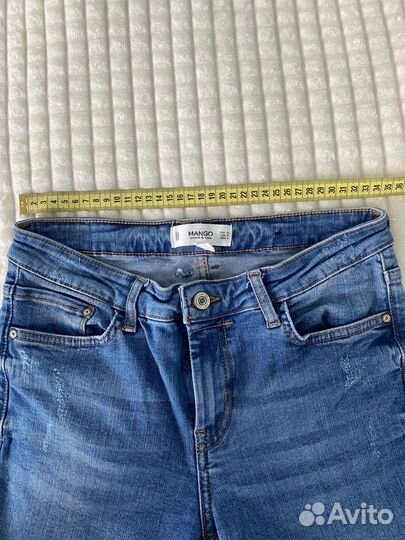 Джинсы mango 38 скинни