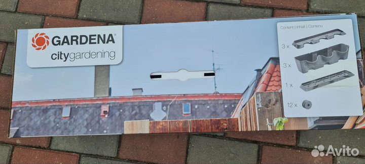 Комплект модулей gardena для вертикального сада