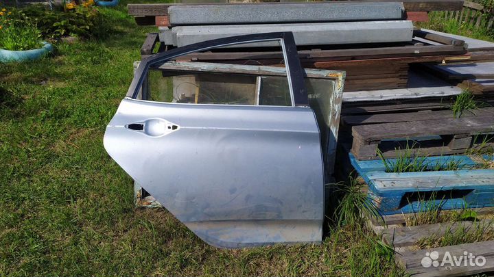 Дверь задняя правая hyundai solaris