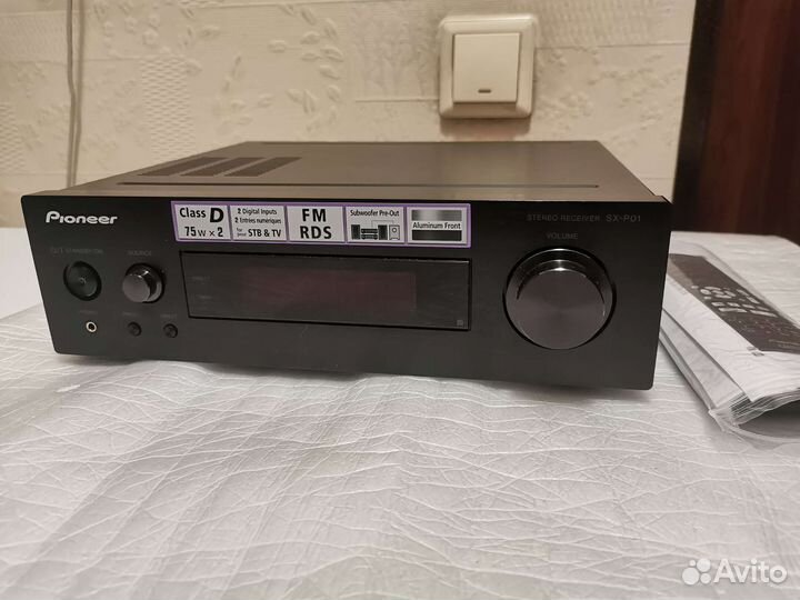 Стереоресивер Pioneer SX-P01, S-P01-LR/S-HM86GB