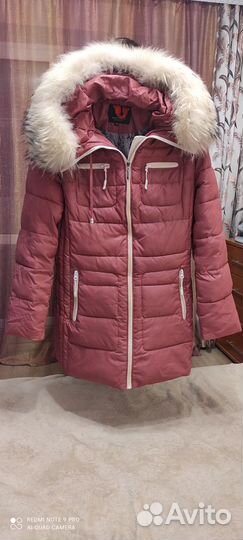 Пуховик женский зимний 50 размер