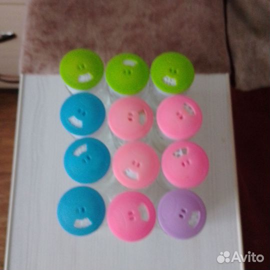 Баночки для специй набор 12