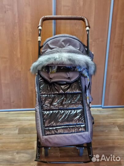 Санки коляска зимние