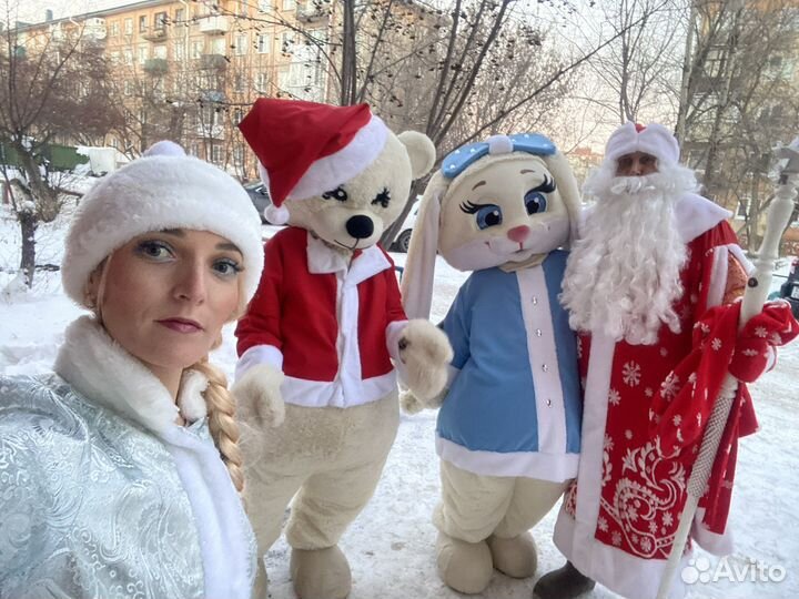 Ростовые куклы. Дракон. Снеговик