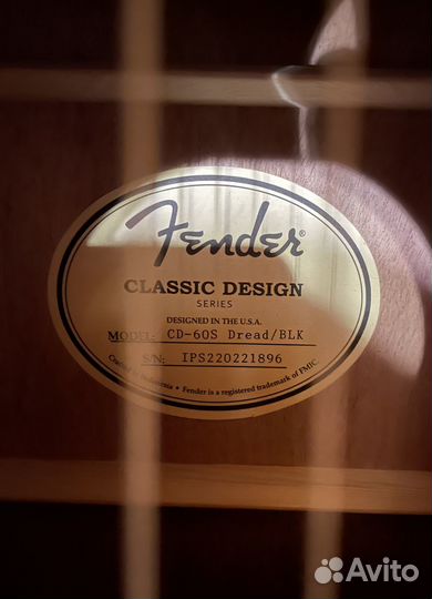 Fender CD-60S