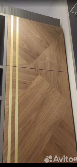 Шпонирование фанеровка панели фасады горячий пресс