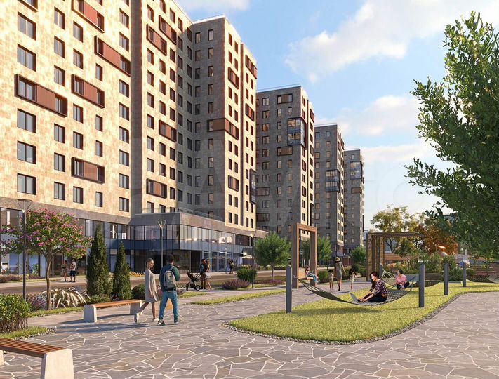 Апартаменты-студия, 24,6 м², 4/13 эт.