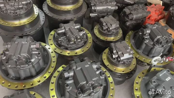 Редуктор хода hitachi ZX120-3 с гидромотором-282