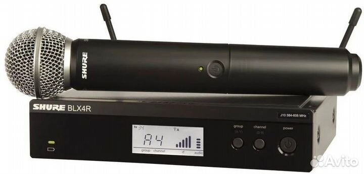 Shure BLX24RE/PG58 M17: 662-686 MHz