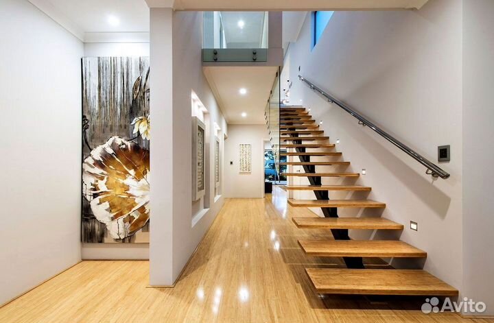 Лестница из металла