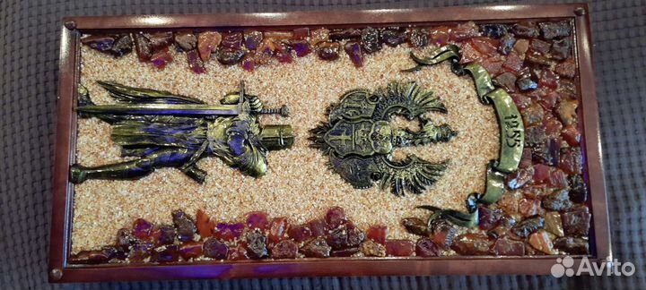 Нарды из дерева и янтаря (Konigsberg)