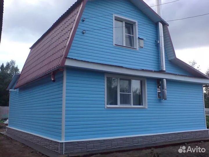 Монтаж сайдинга фасадные работы