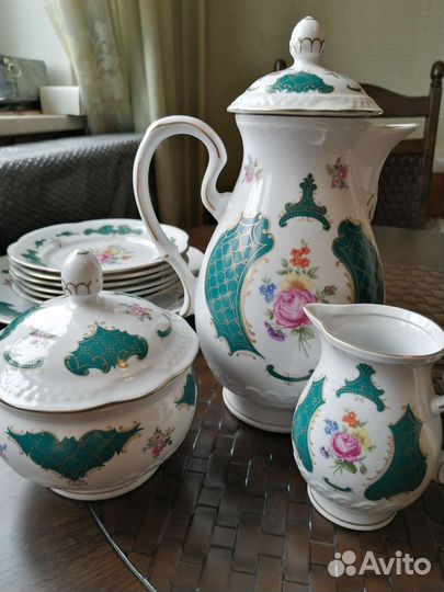 Фарфоровая посуда гдр Volkstedt Pastorale