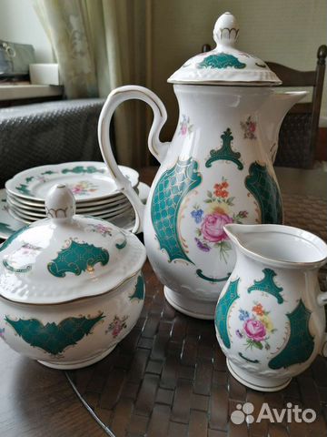Фарфоровая посуда гдр Volkstedt Pastorale