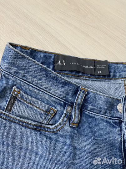 Armani exchange джинсы, 27 размер