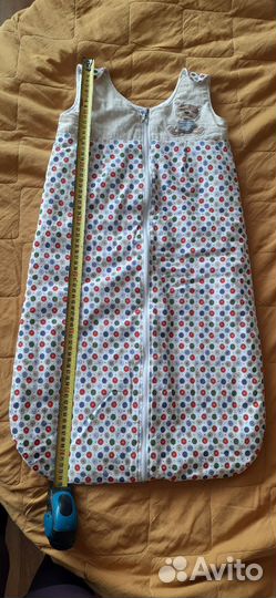 Теплый спальный мешок для малыша